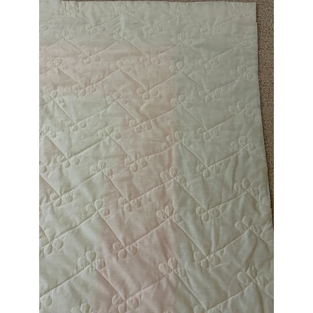 Vintage Peacock Embroidered Quilt Colorful Multi Border‎ Butterfly Stitching